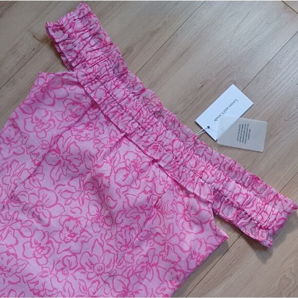 Lovers + Friends Bosworth Mini Dress Pink Floral M NWT - Picture 5 of 11